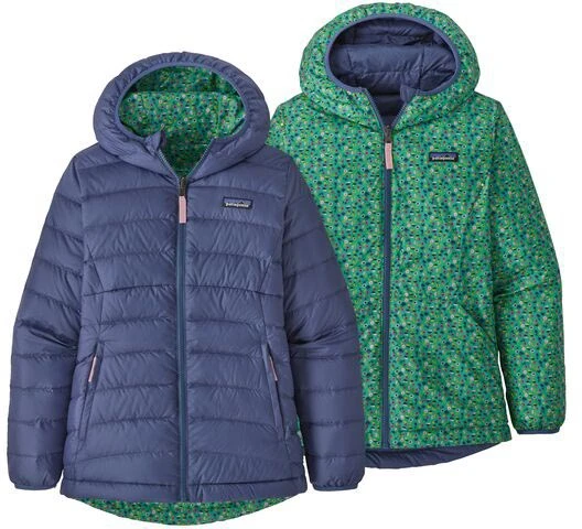 Patagonia Reversible Down Sweater Hoody - Girls 2022